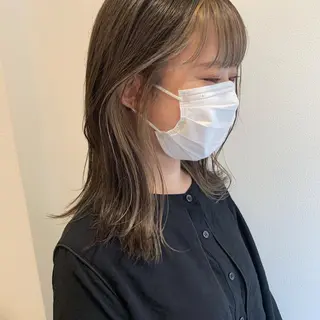 カラー MARU レイヤー/パーマのヘアスタイル