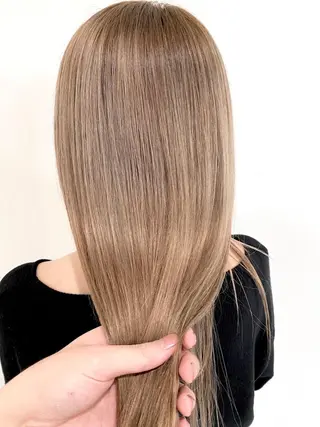 セミロング カラー on-Logic所属・【tejina】 横塚勇也のヘアスタイル