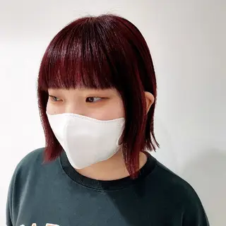 ショート カラー 樋口 千尋のヘアスタイル