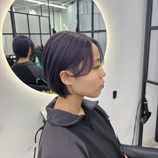 ショート カラー Ren. 🦋デザインカラーのヘアスタイル