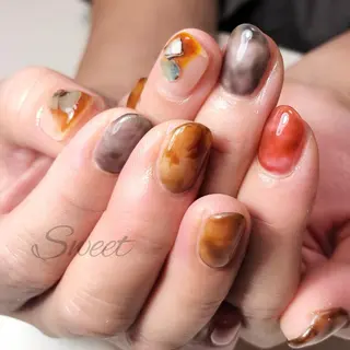 ネイル sweet 仲野陽子のネイルデザイン