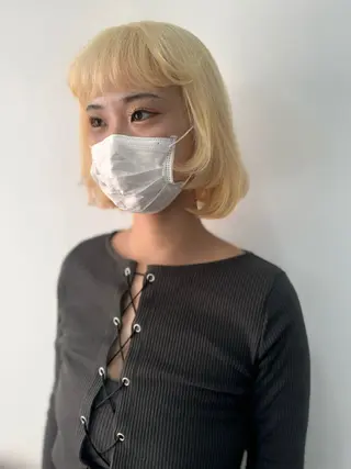 ショート ブリーチ／デザイン／ 🫟Rurika🫟のヘアスタイル