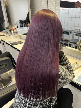 ロング 愛され暖色♥️モテ 艶髪♥️りなのヘアスタイル