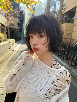 ショート パーマ Venti所属・美容室sai KAITOのヘアスタイル