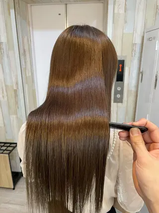 セミロング HIKARU副店長/ ✨️髪質改善のヘアスタイル