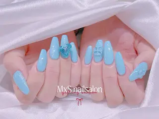 ネイル MxS Nail(長さだし/フィルイン/マグネット/韓国ネイル/ワンホンネイル/ワンカラー)所属・MxS リィリィのネイルデザイン