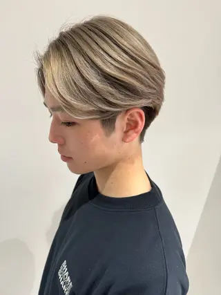 ショート カラー メンズ メンズパーマ特化/ KAORU/店長のヘアスタイル