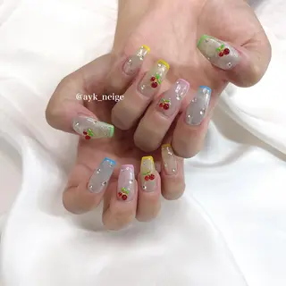 ネイル n'eige nail所属・大谷 綾香のネイルデザイン
