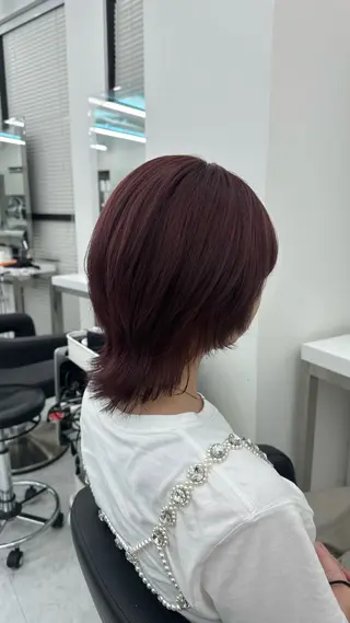 ミディアム カラー ガーリーstyle ❤︎misaki🏹のヘアスタイル