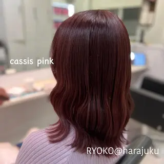セミロング カラー パーマ ヘアアレンジ メンズ ワット 原宿のヘアスタイル