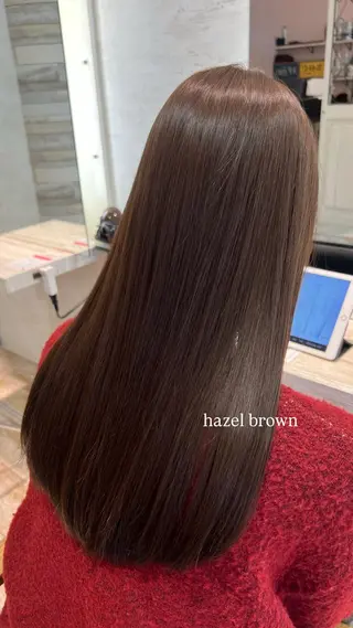 ロング 田中 千尋のヘアスタイル