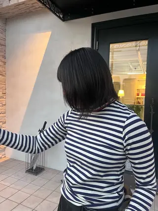 ショート カラー 宮澤 弥湖のヘアスタイル