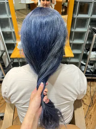 ロング カラー カット/パーマモデル 募集🩵　yukaのヘアスタイル