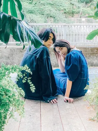 ミディアム カラー 韓国ヘア ♡tomimaのヘアスタイル