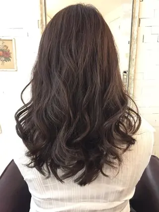 ミディアム セミロング カラー 【代表】田川 祐也のヘアスタイル