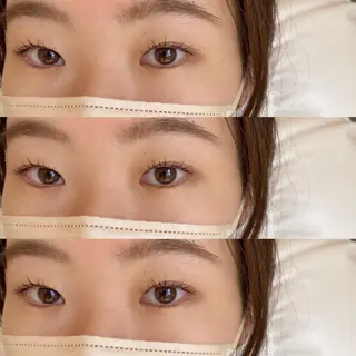 ミディアム ヘアアレンジ キッズ マツエク・マツパ アイブロウ 𓊆ᶠᵉᵉʸ𓊇 ᶜᴴᴵᴴᴬᴿᵁのマツエク・マツパデザイン