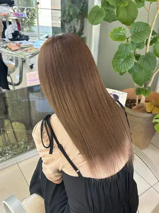 ロング カラー 綺麗め/ トレンドヘア/みずはのヘアスタイル