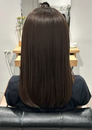 セミロング リベイル けんたのヘアスタイル