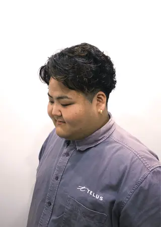 パーマ 徳田 恭助のヘアスタイル