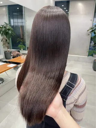 カラー 艶髪/透明感カラー /ゼンのヘアスタイル