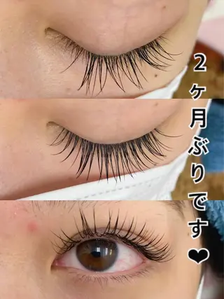 マツエク・マツパ Musee de Sorciere立川店(ミュゼドゥソルシエール)所属・🌷 natsumi　🌷のマツエク・マツパデザイン