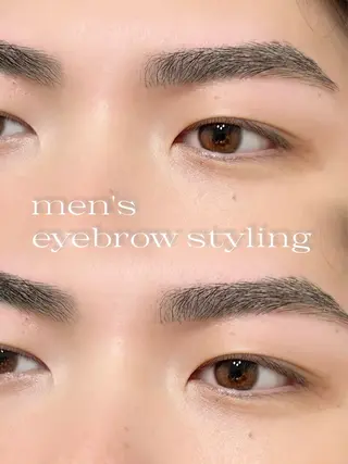 メンズ アイブロウ 谷口遥 ♡ jolie栄店のマツエク・マツパデザイン