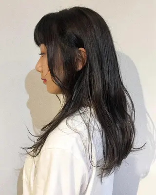 ロング カラー spooopy所属・🕊大垣 めぐみ🕊のヘアスタイル