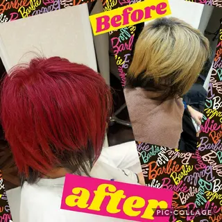 ショート カラー 永島 桜のヘアスタイル