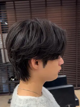 ショート パーマ メンズ サロンズ内B区画所属・新宿メンズ専門 メンズパーマ特化のヘアスタイル