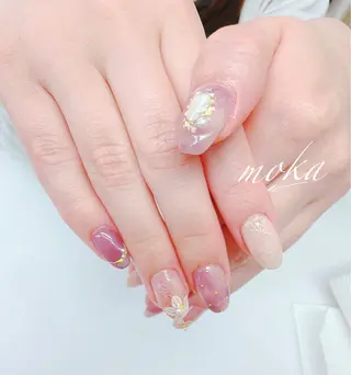 ネイル 胡蝶蘭レディースサロ ンNailMOKAのネイルデザイン