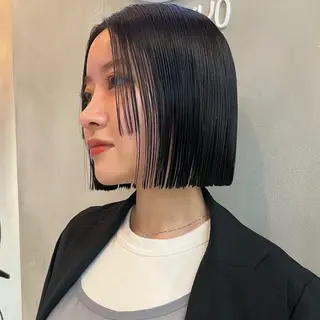 ミディアム nico TOKYO 横浜所属・横浜/レイヤー/ カネコのヘアスタイル