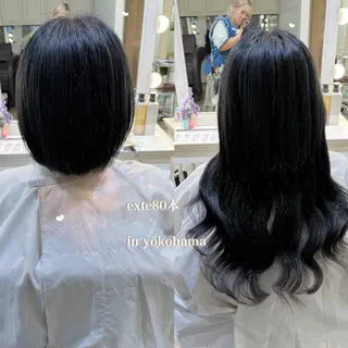 ミディアム エクステ/ハイトーン 🐏☁️miminaのヘアスタイル