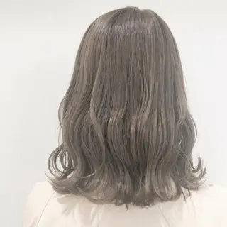 ミディアム sano sayakaのヘアスタイル
