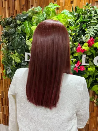 ロング カラー ふなき あすかのヘアスタイル