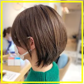 ショート カラー 平田 健一のヘアスタイル