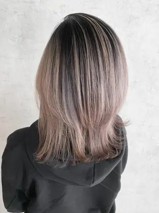 セミロング トレンド韓国ヘア 🇰🇷のんのヘアスタイル