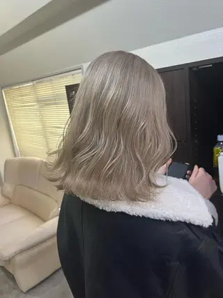 ミディアム 艶カラー💎 髪質改善🎈アトワのヘアスタイル