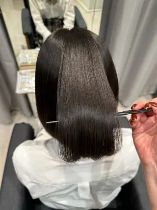 ショート 横山 菜摘のヘアスタイル