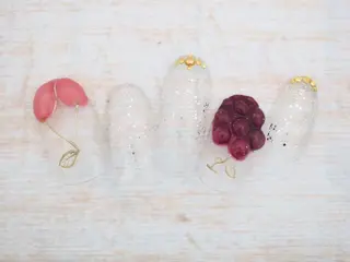 ネイル トップネイリスト Ribbon立川店のネイルデザイン