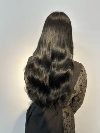 ロング 韓国ヘア×ハイトーン AYA💫のヘアスタイル