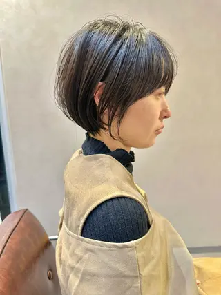 ショート Number六本松所属・山崎 友雅のヘアスタイル