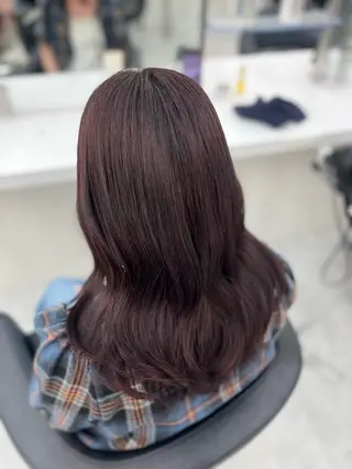 セミロング ♡ナチュラルガーリー ♡ベージュ♡RINAのヘアスタイル