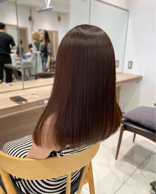 ロング カラー 🧸韓国/髪質改善 MOE🇰🇷🧸のヘアスタイル