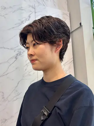 ショート miu /透明感カラーのヘアスタイル