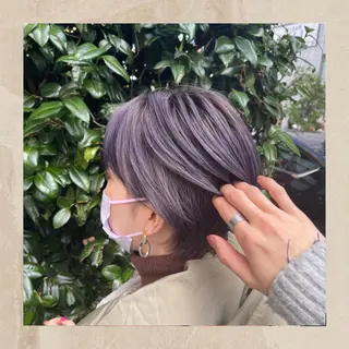 ショート ワンホンヘア ケラチン/Kaitoのヘアスタイル