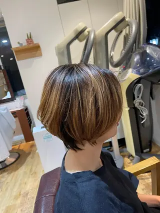 ショート S. Okuboのヘアスタイル
