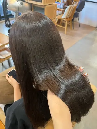 ロング JUNO所属・阪神西宮★JUNO 川﨑温子のヘアスタイル