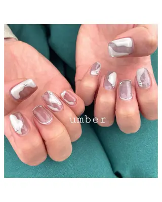 ネイル umber 三茶1分のネイルデザイン