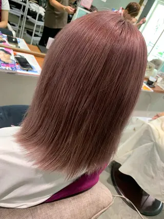 セミロング カラー 指名支持率NO.1 スタイリストのヘアスタイル