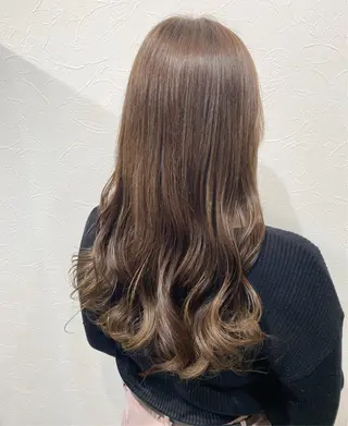 ロング カラー YU-KA ✂︎ROSSOのヘアスタイル